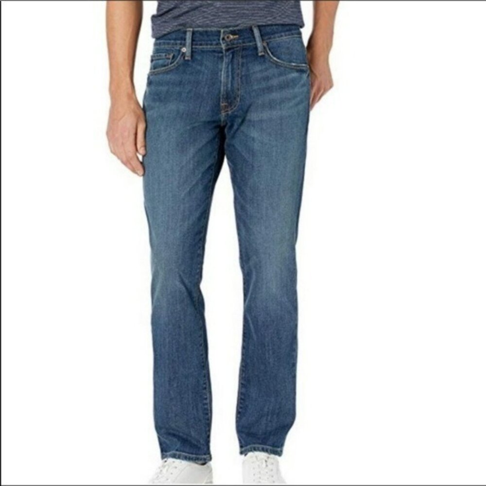 Lucky Brand Mens 221 Original Straight Jeans Size 34 Blue Denim
